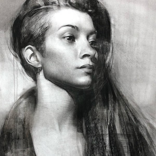 Рисование углем для начинающих