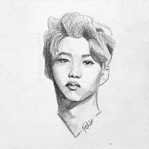 Феликс Stray Kids арт