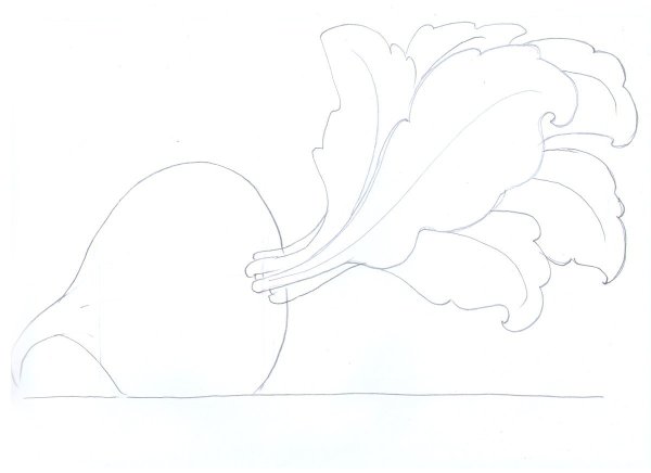 Репка раскраска для детей