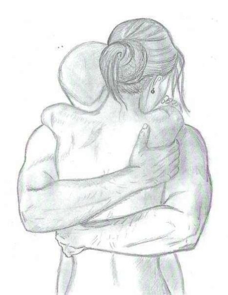 Объятия нарисованные