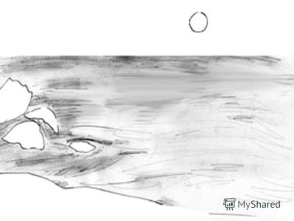 Море карандашом для начинающих