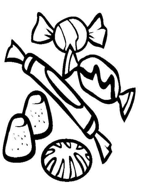 Эскиз конфеты