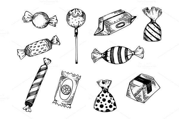 Шоколад раскраска