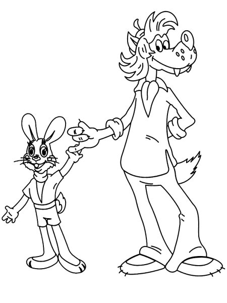 Накаченный заяц из ну погоди