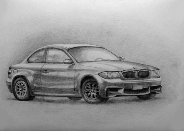 БМВ карандашом
