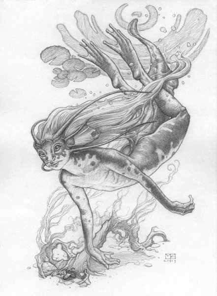 Скетч сказочные существа
