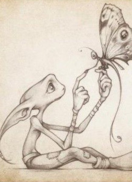 Мифические существа чб