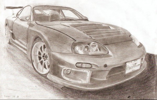 Supra a80 карандашом
