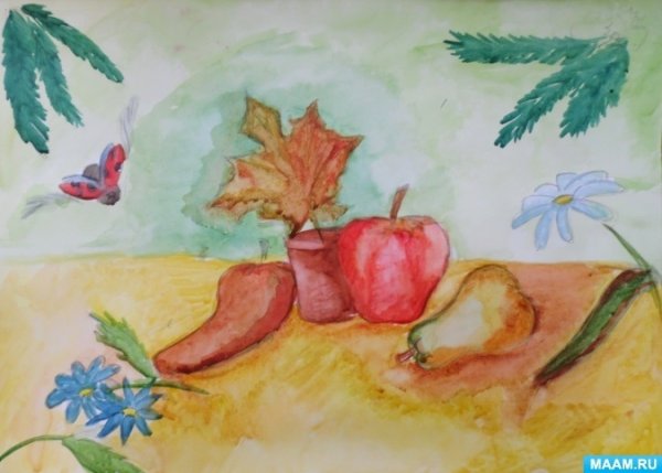 Рисование в подг гр дары осени