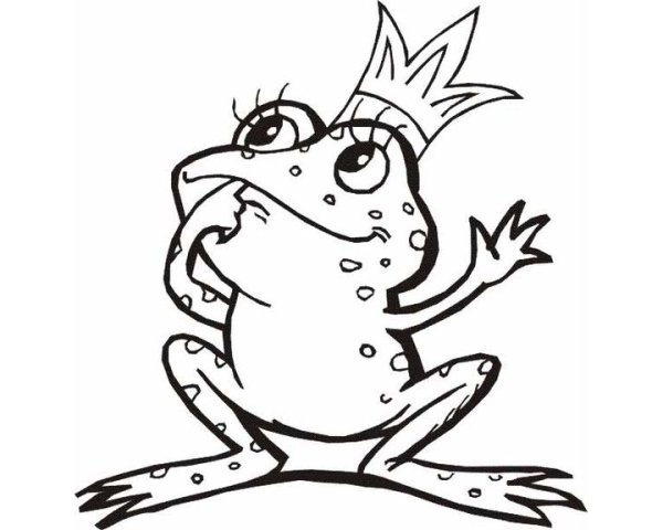 Нарисовать царевну лягушку
