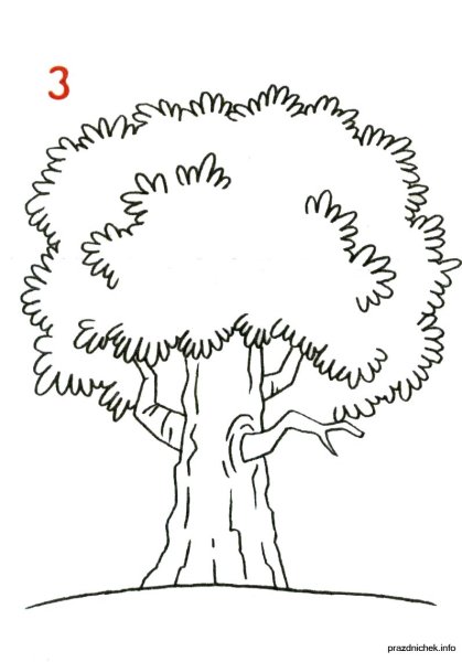 Дерево раскраска