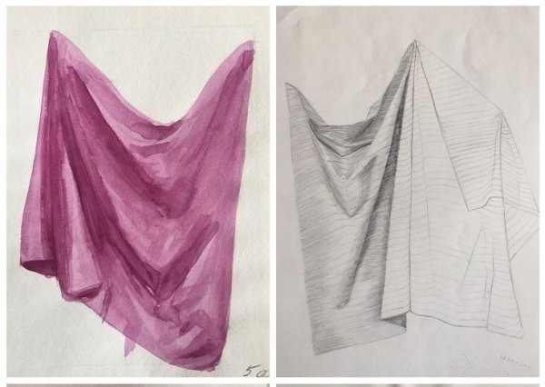 Ене Барчаи драпировка