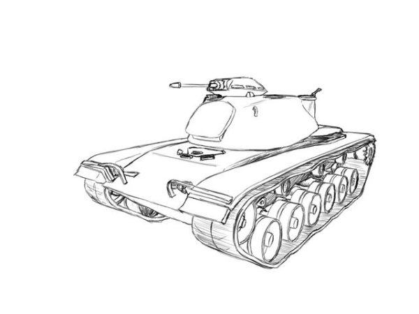 Рисунок танка т 34