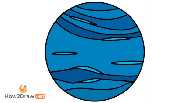 Планета Нептун для детей