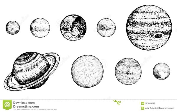Нарисовать Венеру и Юпитер