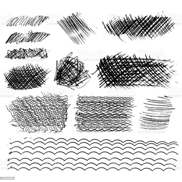 Правильный штрих в рисунке