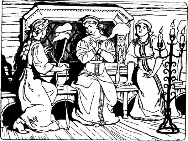 Три девицы под окном