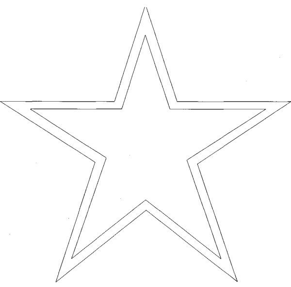 Звезда рисунок карандашом