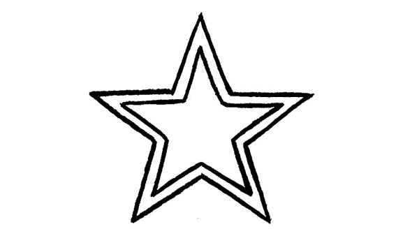 Звезда рисунок