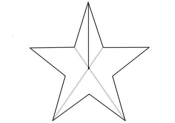 Звезда карандашом