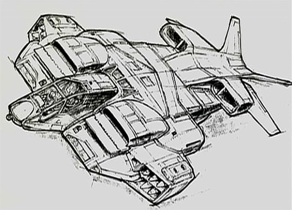 Космический корабль будущего рисунок