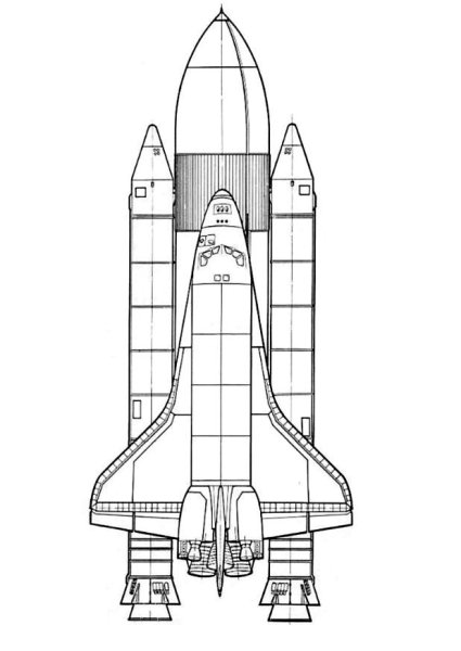 Ракетоноситель энергия Буран чертежи