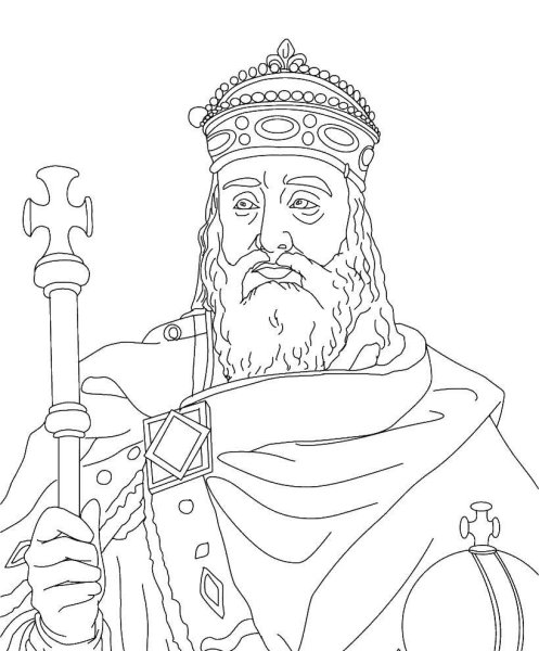 Король Артур рисунок