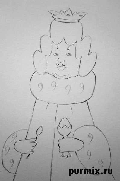 Ледяной Король время приключений раскраска