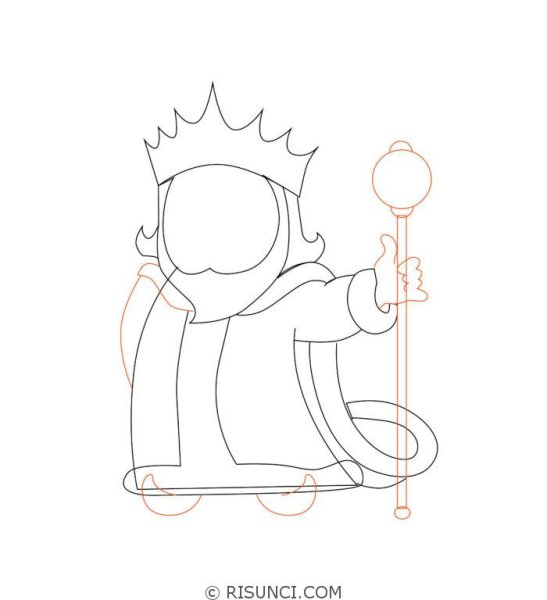 Царь Ирод рисунок