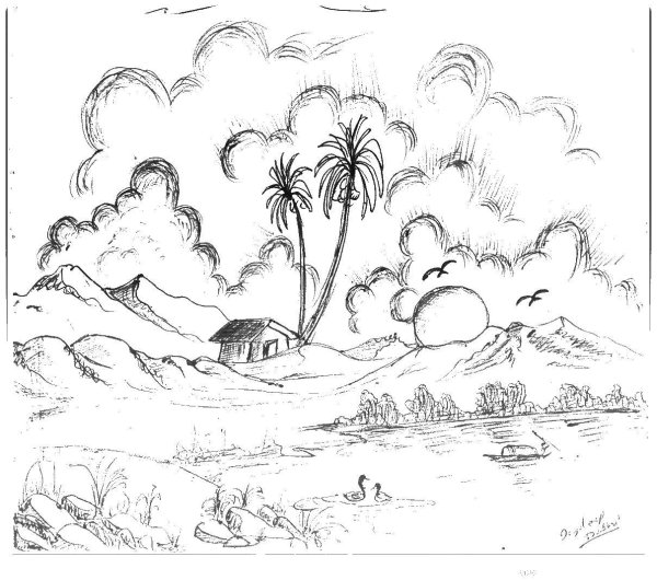 Остров эскиз