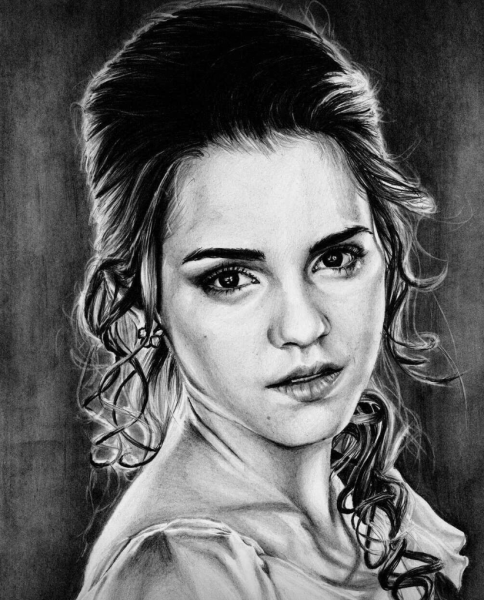 Нарисовать Гермиону Грейнджер из Гарри Поттера