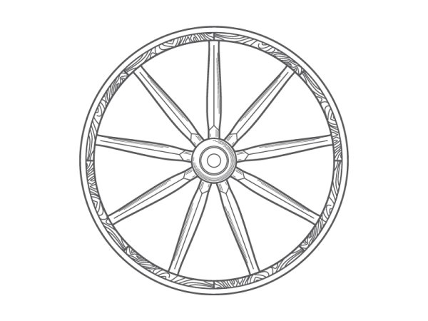 Колесо рисунок