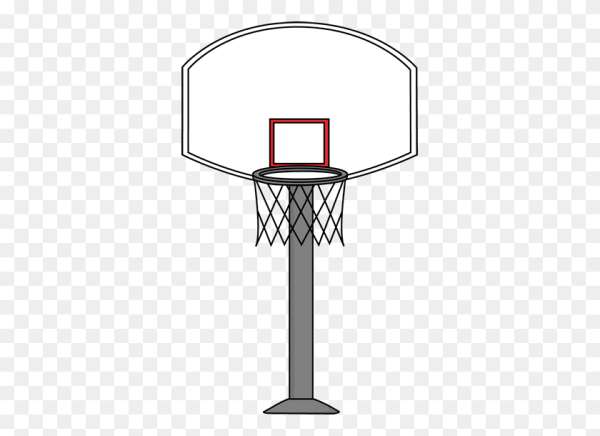 Баскетбольное кольцо нарисовать