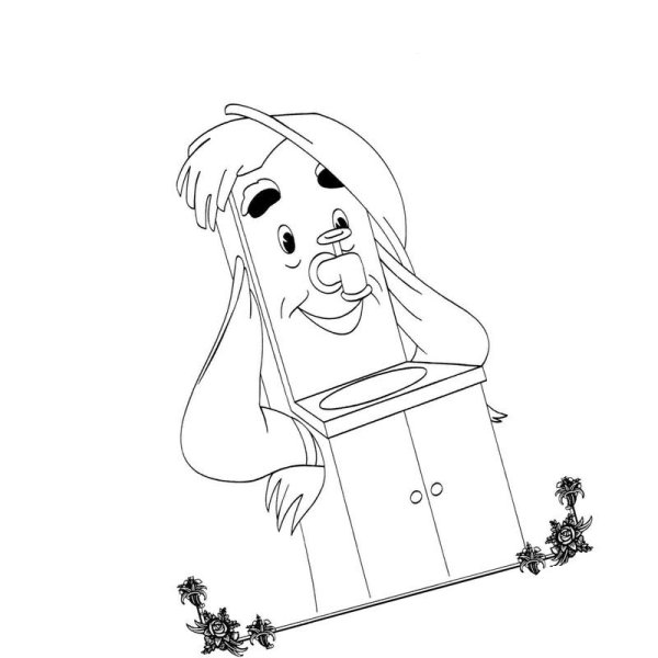 Рисование Мойдодыра в старшей группе