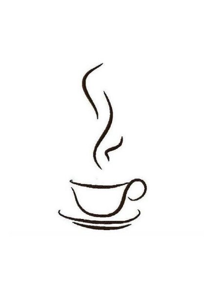 Чашка кофе рисунок