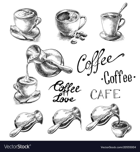 Кофе мультяшный