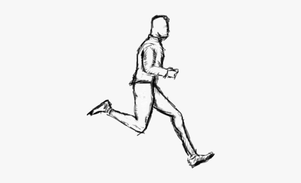 Человек в движении