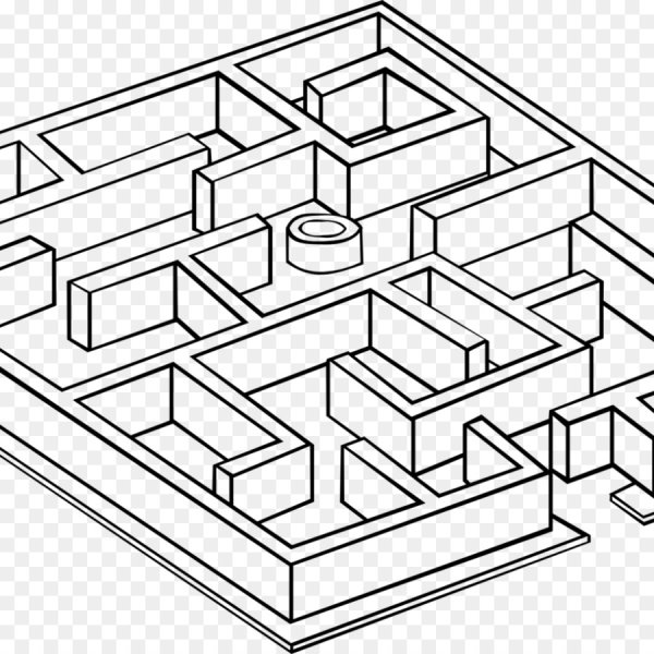 Лабиринт изометрия