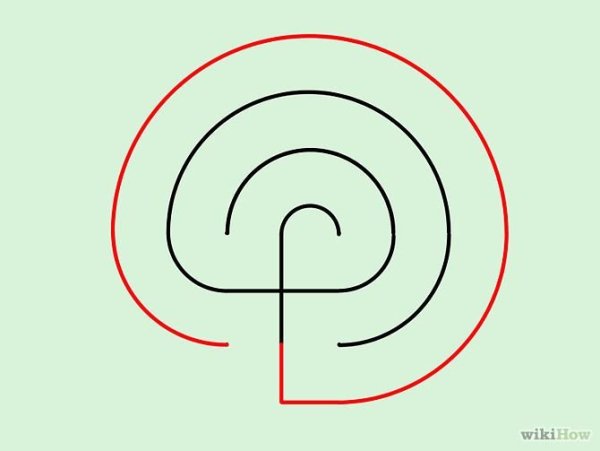Учимся рисовать Лабиринт