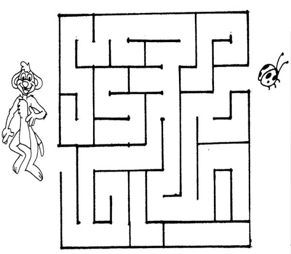 Лабиринт головоломка для детей