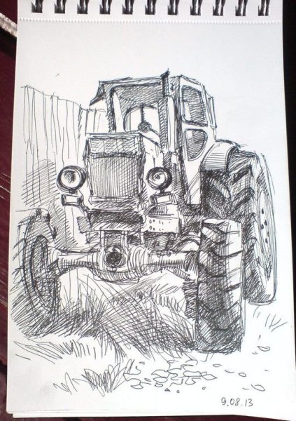 Трактор МТЗ 80 разукрашка