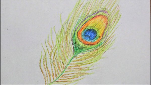 Перо Жар птицы для детей