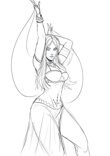 Шахерезада рисунок