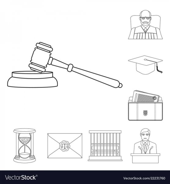 Профессия адвокат рисунок