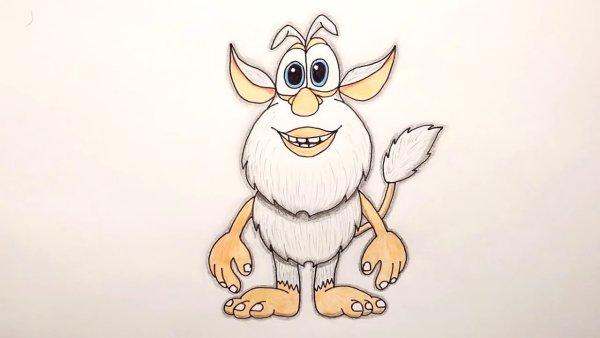 Раскраска Буба Буба