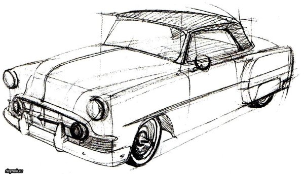 Зарисовки машин