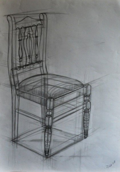 Конструктивное построение стула