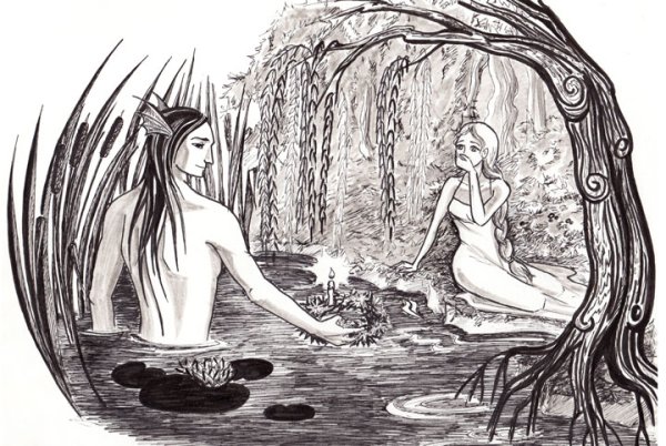 Иван Купала нарисовать