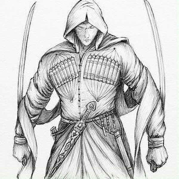 Черкес рисунок