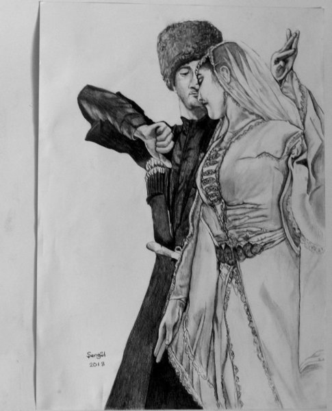 Рисунки адыгов